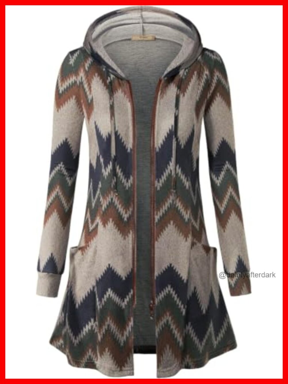 Zip Up Long Hoodie Jacket Lightweight Tunic Sweatshirt Cardigan